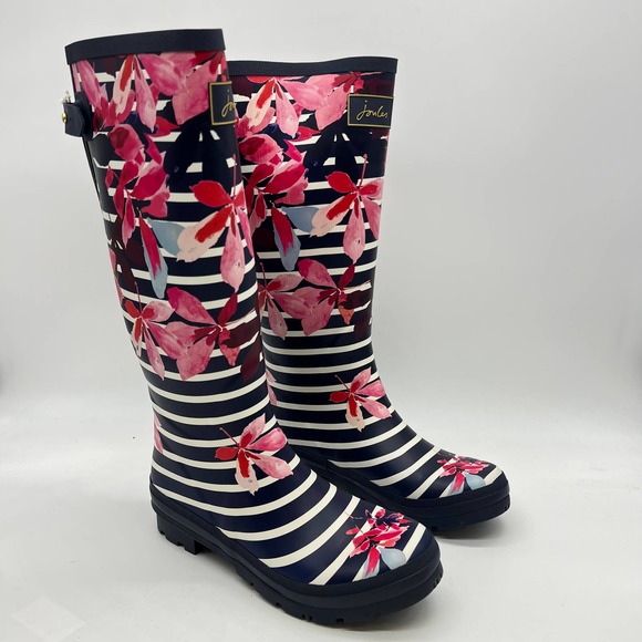 Joules Shoes - Joules Rain Boots Z_WELLYPRNT Printed FNCLVST US 10